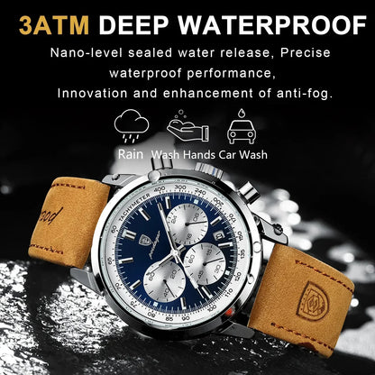 POEDAGAR Luxury Man's Watch
