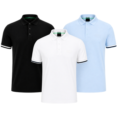 3-Pack Classic Polo Shirts