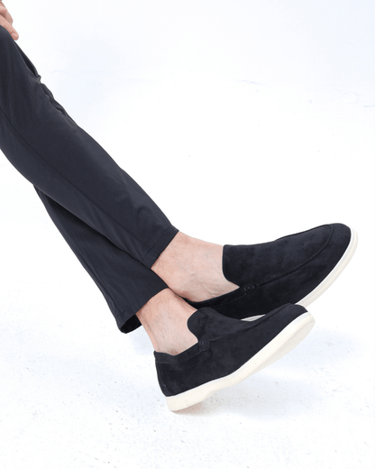 Old Money Suede Loafers - Sanvelier