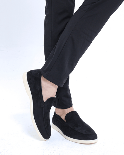 Old Money Suede Loafers - Sanvelier