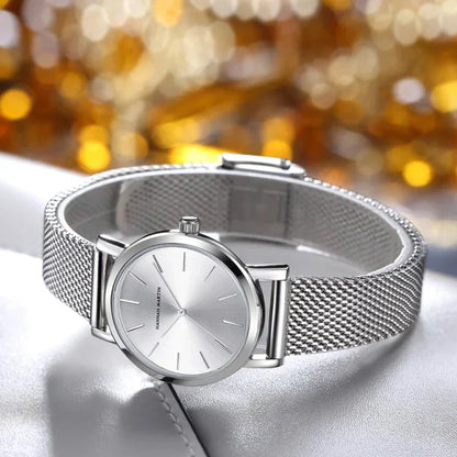 Round Women's Wrist Watch